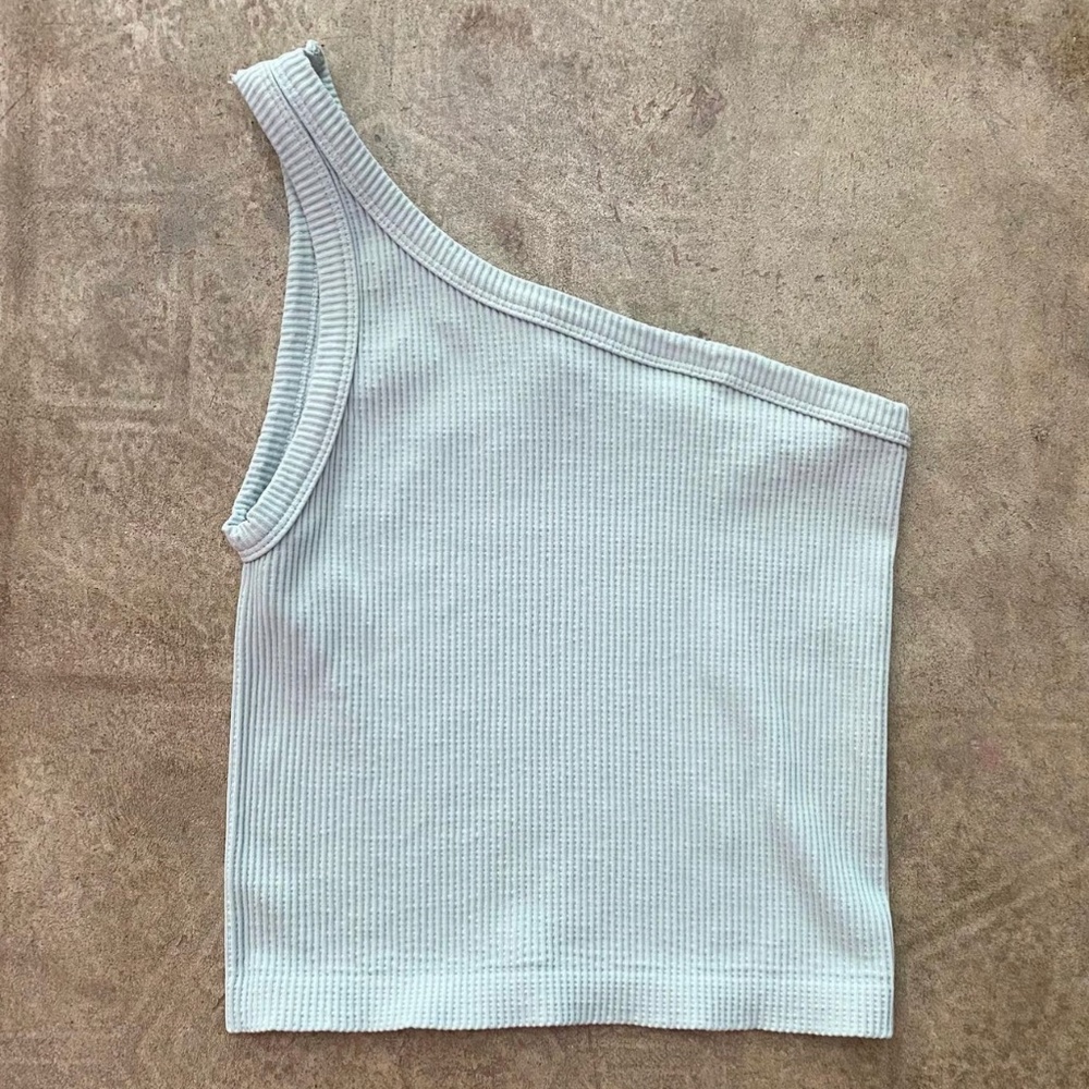 Niki Biki one shoulder crop top